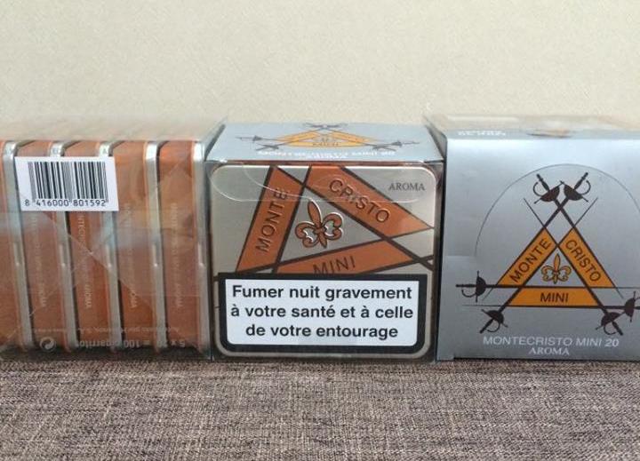 Xì gà Montecristo mini - Hàng xuất châu Âu