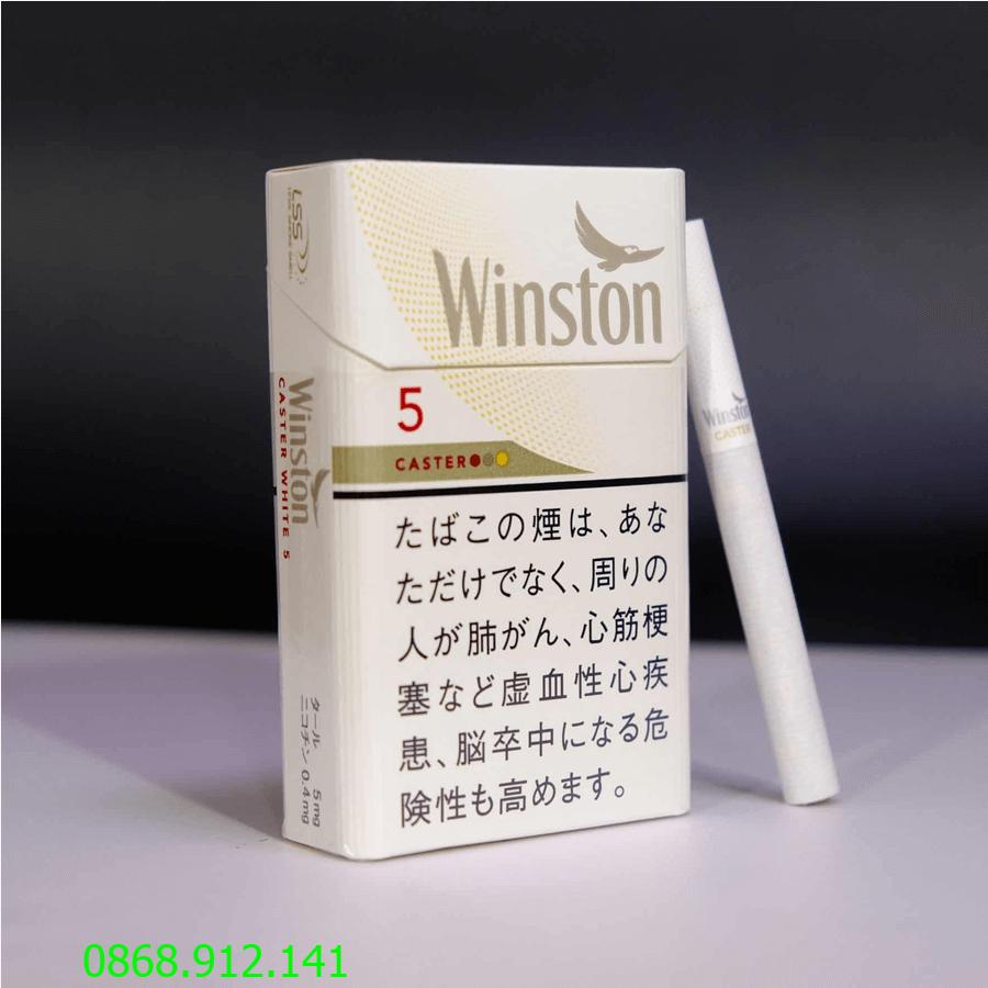 Thuốc lá Winston Caster 5 Nhật xịn 100%