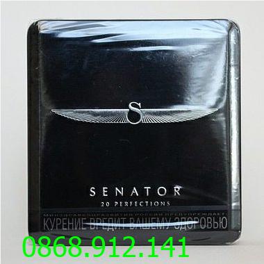 Thuốc Lá Thơm Hộp kim loại SENATOR - Nga