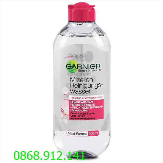 Nước tẩy trang Garnier Micellar Cleansing Water - Đức