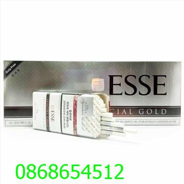 Thuốc lá Esse bạc của Hàn Quốc