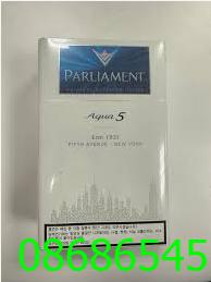 Thuốc lá  Parliament Aqua blue - Hàn Quốc