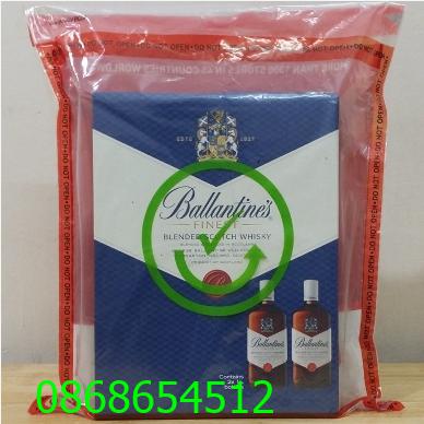 Rượu Ballantines Finest 1000ml hàng Châu Âu - Duty free shop xách tay.