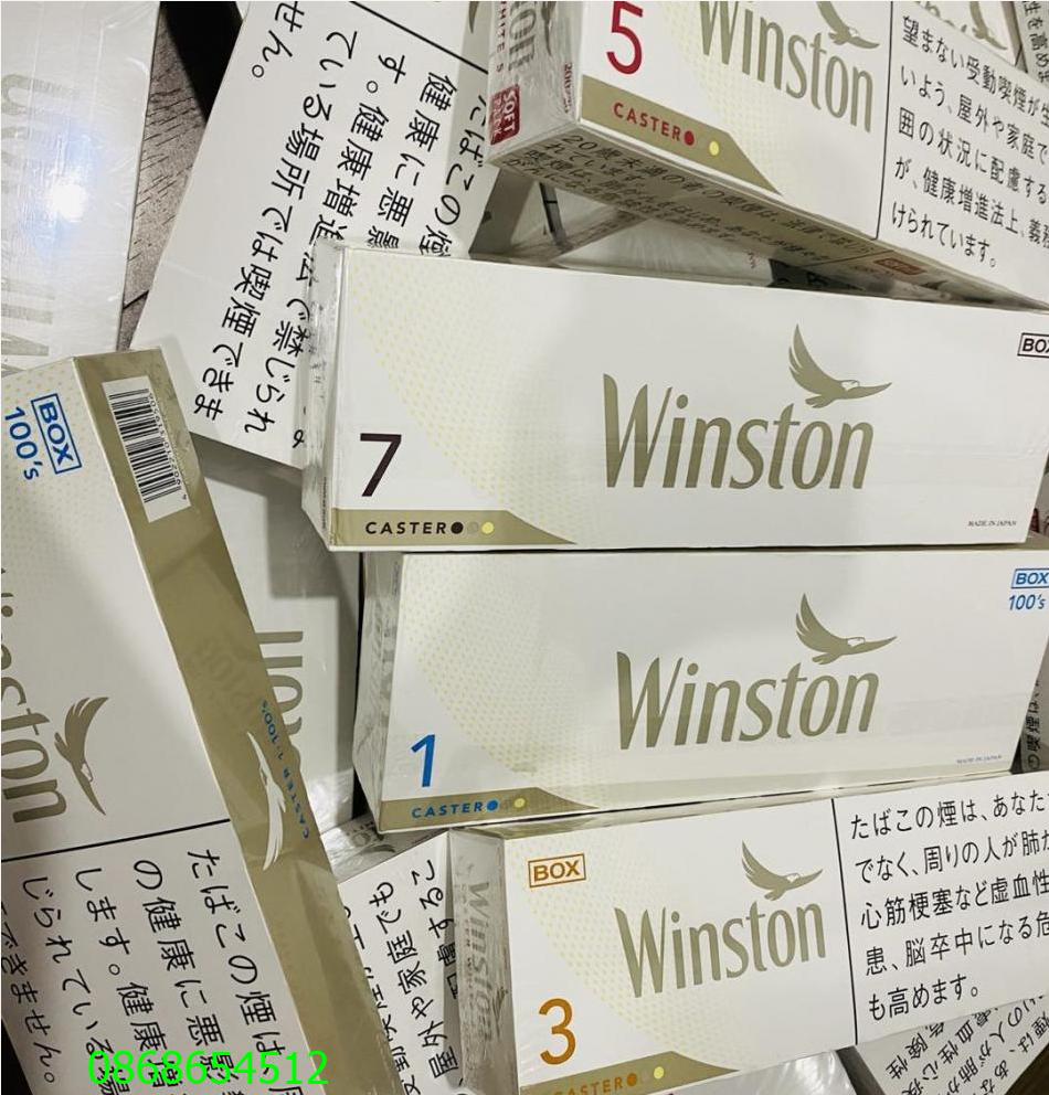 Thuốc lá Caster 1,  3, 5, 7 hàng Nhật xịn 100% 