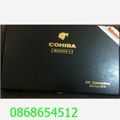Xì gà Cohiba Maduro 5 Secretos hộp 25 điếu.