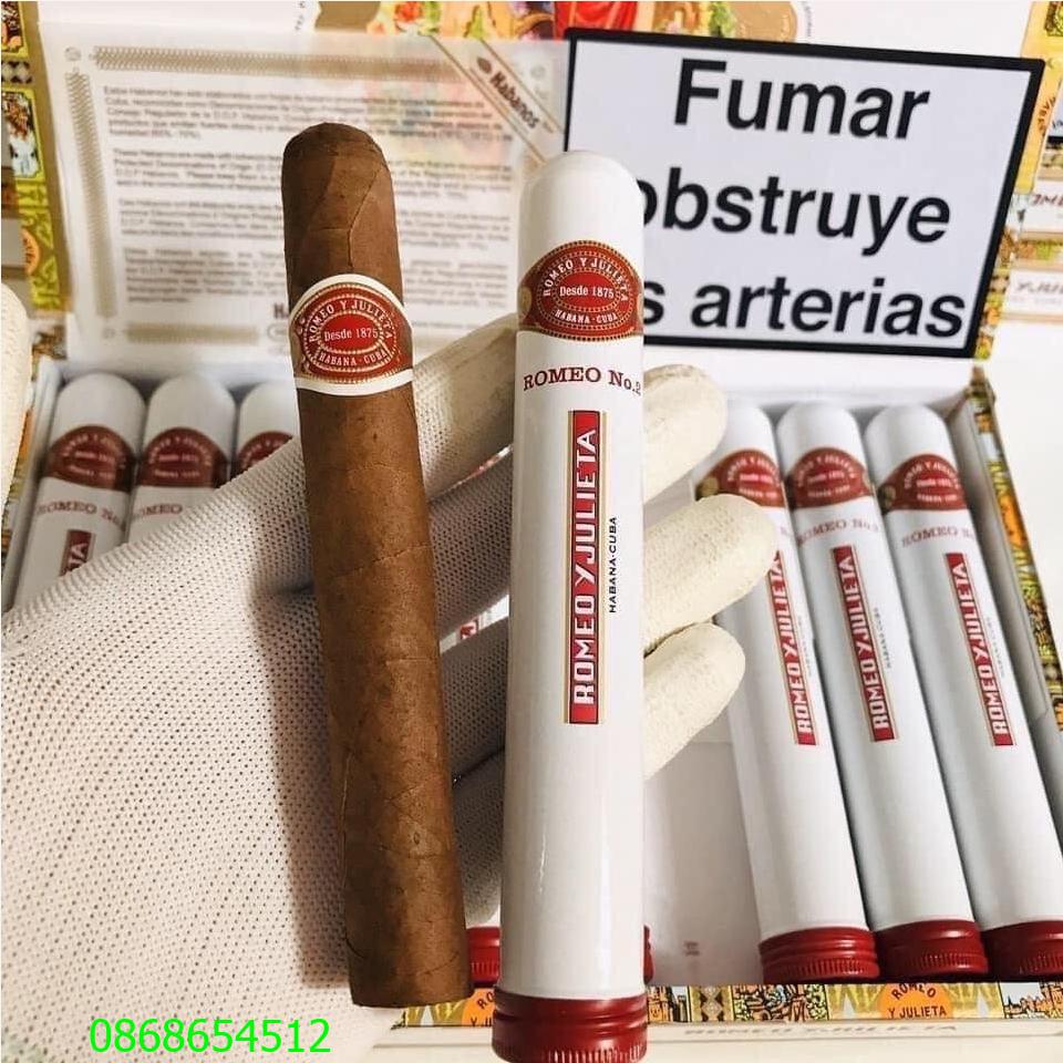 Xì gà Romeo N Julieta Romeo No.2 Tubos - Hộp 10 điếu