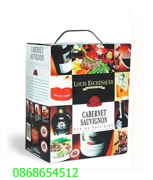 Rượu vang bịch Louis Eschenauer 3 lít 