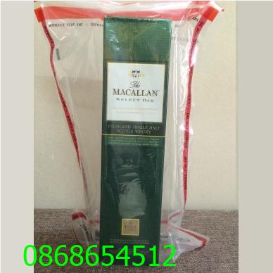 Rượu Macallan 1824 Select Oak - Xanh - Hàng Duty Free shop