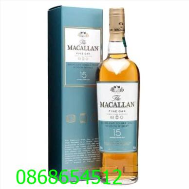Rượu Macallan 15 năm - hàng xịn, chính hiệu 100%