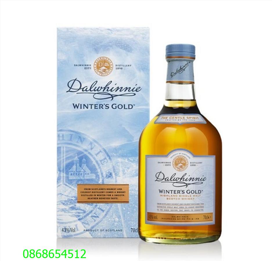 Rượu Dalwhinnie Winters Gold Whisky - Master of Malt Scotland xịn 100%