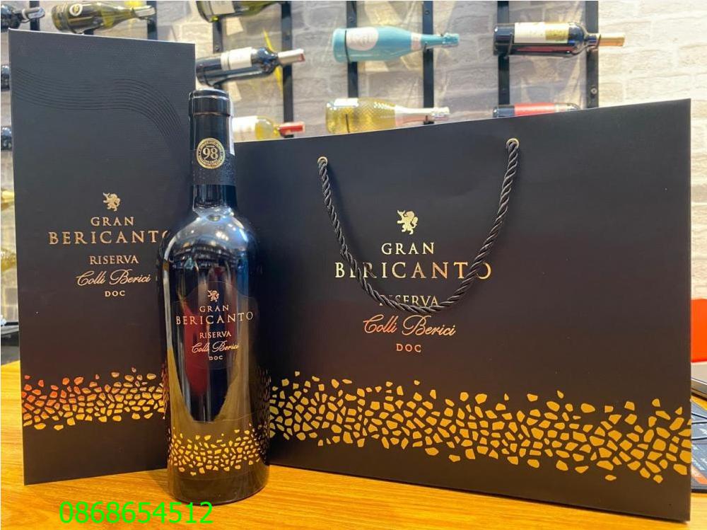 Vang Ý Gran Bericanto Reserva
